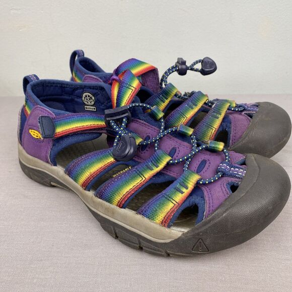 Keen water sandals US 4 tie-dye washable‎ closed toe  Newport h2 rainbow 1026275 - Picture 1 of 8